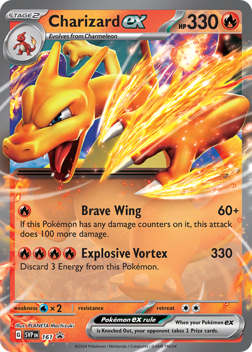 Charizard ex PR-SV 161 Full hd image