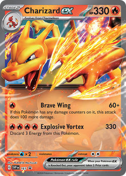 Charizard ex vicepresidente 161 image