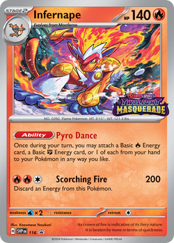 Infernape V 116 image