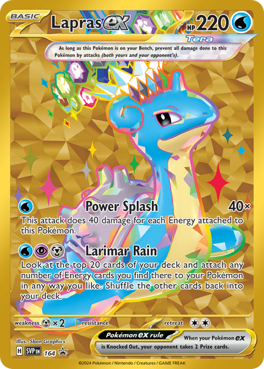 Lapras ex PR-SV 164 Full hd image