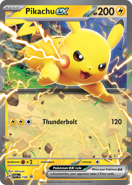 Pikachu ex svp 106 Full hd image