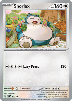 Snorlax PR-SV 122 image