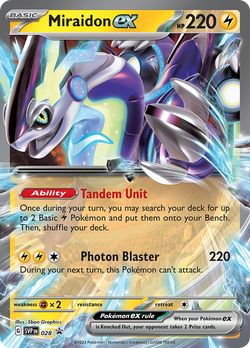 Miraidon ex PR-SV 28  Pokemon TCG POK Cards