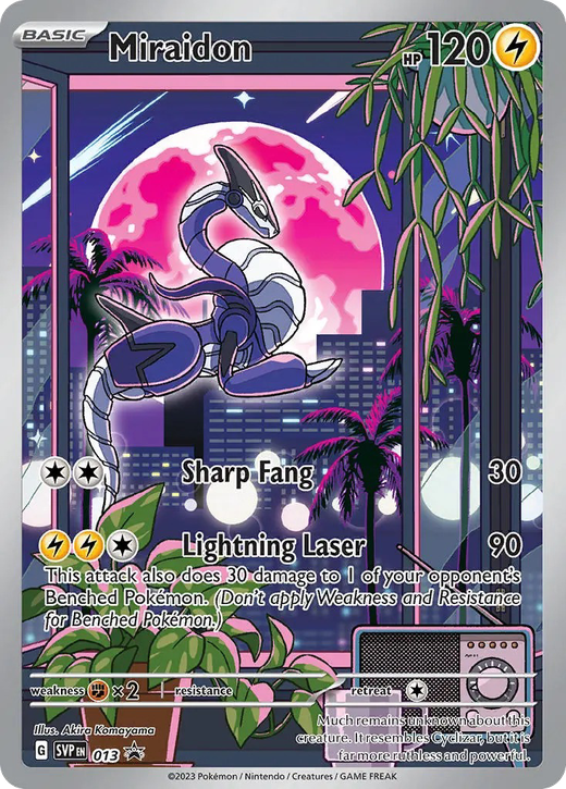 Miraidon PR-SV 13  Pokemon TCG POK Cards