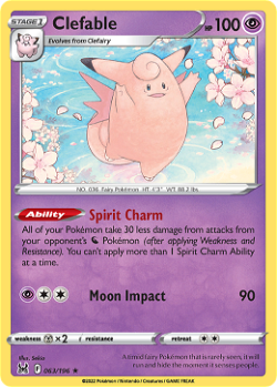 Clefable LOR 63