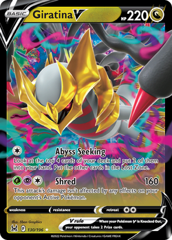 Giratina V LOR 130  Pokemon TCG POK Cards