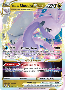 Seu Goodra de Hisui VSTAR LOR 136 image