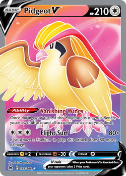 Pidgeot V LOR 188 image