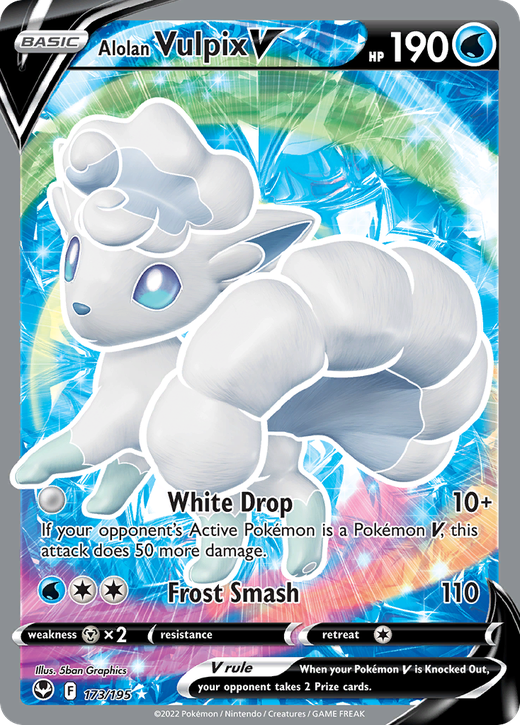 Alolan Vulpix V SIT 173 image