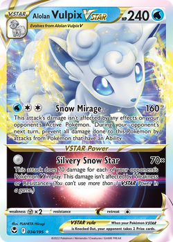 Alolan Vulpix VSTAR SIT 34 image