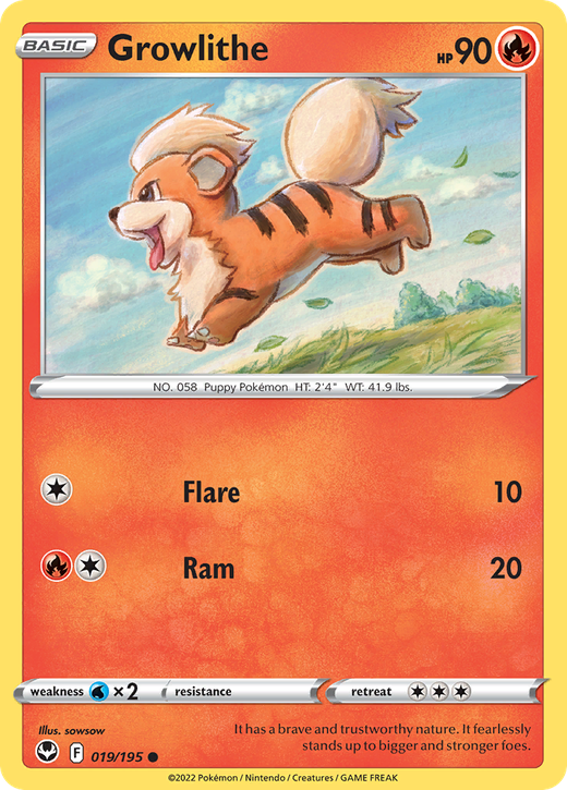 Growlithe SIT 19 translates to Growlithe SIT 19 in Portuguese. image