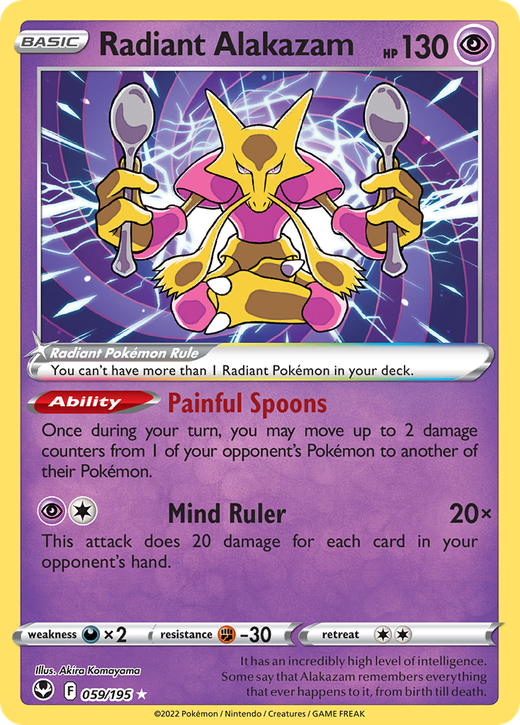 Radiant Alakazam SIT 59 Full hd image