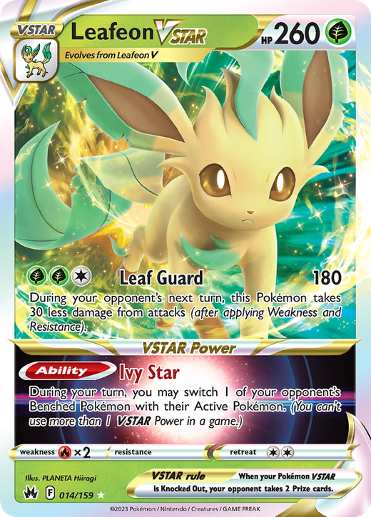 Leafeon VSTAR CRZ 14 Full hd image