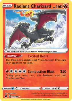 Charizard Radieux CRZ 20 image