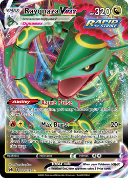 Rayquaza VMAX CRZ 102  Pokemon TCG POK Cards