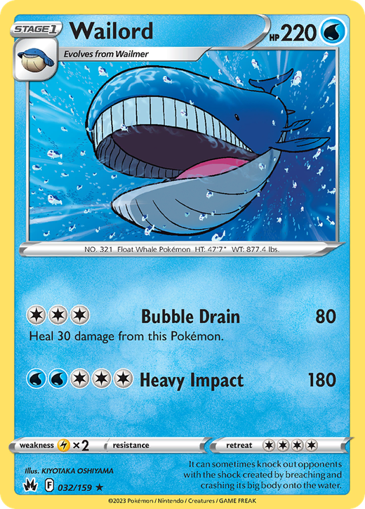 Wailord CRZ 32 - Wailord CRZ 32 image