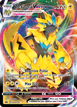 Zeraora VMAX CRZ 54