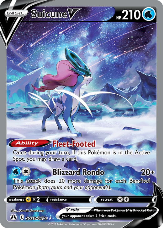 Suicune V CRZ GG38 Full hd image