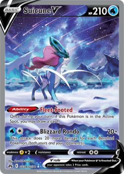 Suicune V CRZ GG38 image