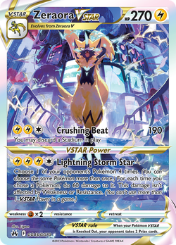 Zeraora VSTAR CRZ GG43