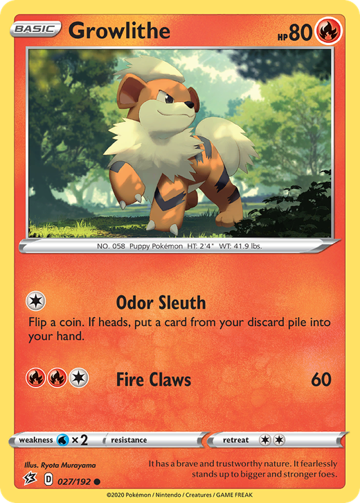 Growlithe RCL 27 translates to Caninos EB 27 in French. image
