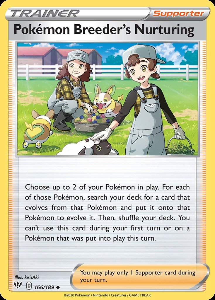 Pokémon Breeder's Nurturing DAA 166 Crop image Wallpaper