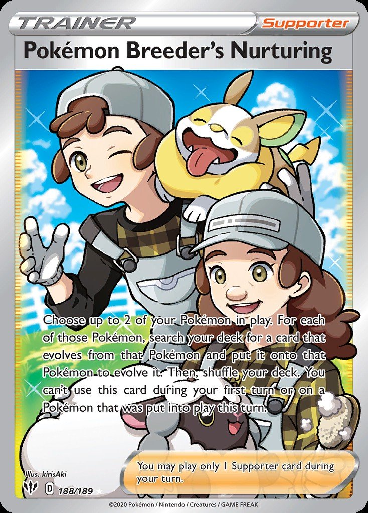 Pokémon Breeder's Nurturing DAA 188 Crop image Wallpaper