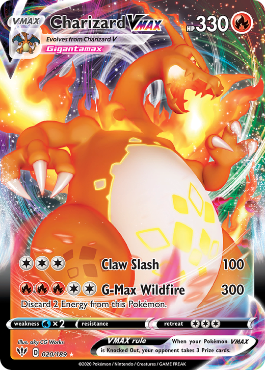 Charizard VMAX DAA 20 Full hd image