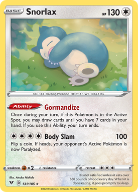 Snorlax VIV 131 image