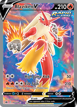 Blaziken V CRE 161 image