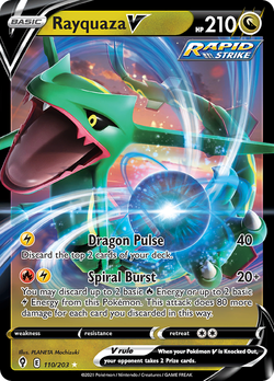 Rayquaza V EVS 110 image