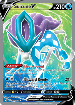 Suicune V EVS 173