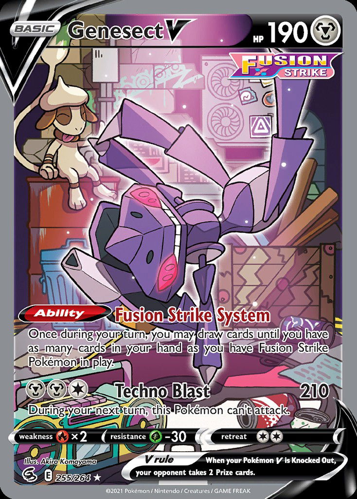 Genesect V FST 255 Crop image Wallpaper