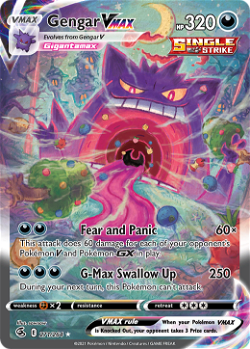 Gengar VMAX FST 271 translates to Gengar VMAX FST 271 in French. image
