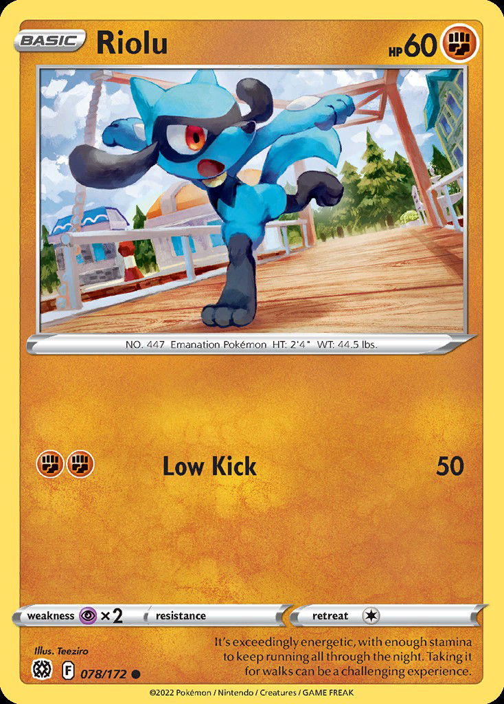 Riolu BRS 78 Crop image Wallpaper