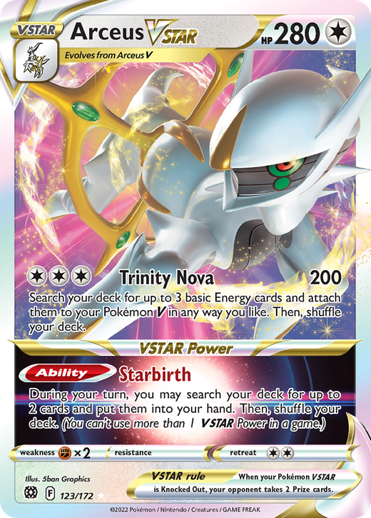 Arceus VSTAR BRS 123 image