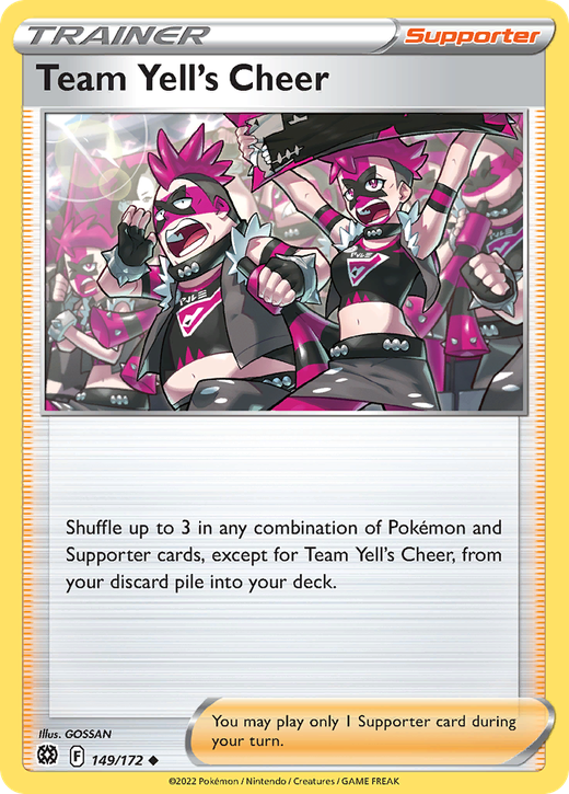 Team Yell's Cheer BRS 149 image