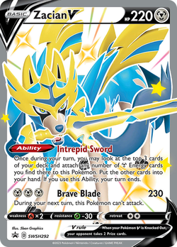 Zacian V PR-SW SWSH292 image