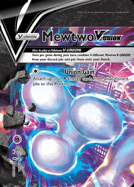 Mewtwo V-UNION PR-SW SWSH159