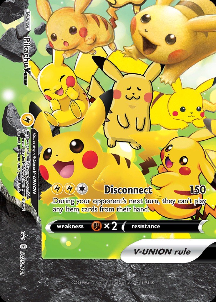 Pikachu V-UNION PR-SW SWSH141 Crop image Wallpaper