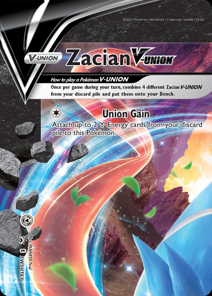 Zacian V-UNION PR-SW SWSH163 Crop image Wallpaper
