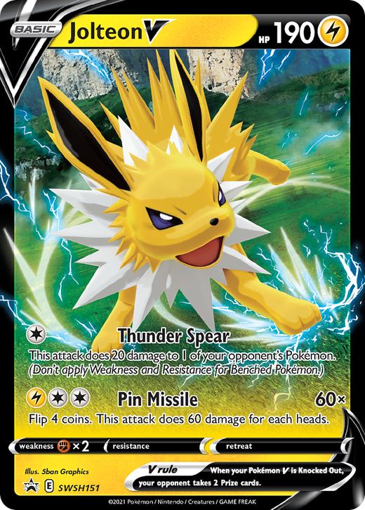 Jolteon V PR-SW SWSH151 Full hd image