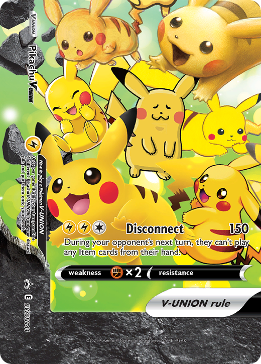 Pikachu V-UNION PR-SW SWSH141 Full hd image