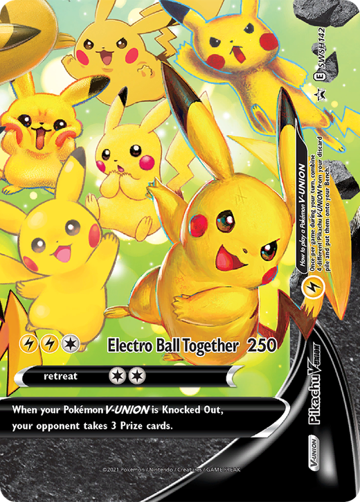 Pikachu V-UNION PR-SW SWSH142 image