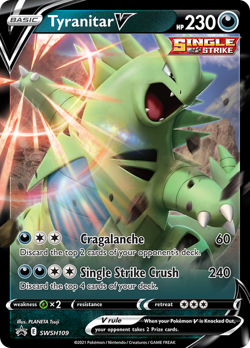 Tyranitar V PR-SW SWSH109