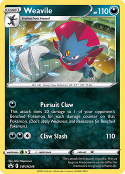 Weavile PR-SW SWSH246