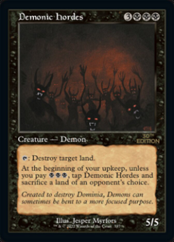 Demonic Hordes
デーモンの大軍