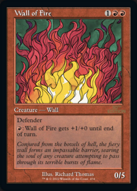 Muro de fuego image