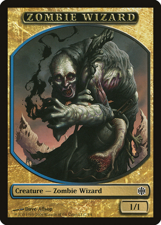 Zombie Wizard Token Full hd image