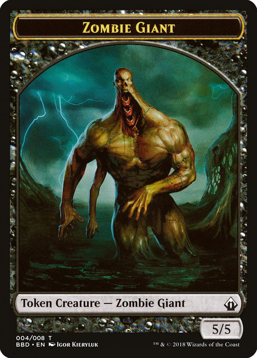 Zombie Giant Token Full hd image